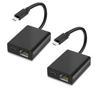 Adaptateur Ethernet pour Fire TV Stick - Adaptateur réseau micro USB vers Ethernet RJ45 compatible avec 4K Fire Stick, Chromecast, Google Home Mini et autres clés TV en streaming jusqu'à 100 Mbit/s