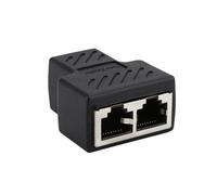 Adaptateur Ethernet répartiteur d'extension de câble Lan pour connexion Internet Cat5 RJ45 coupleur de Contact prise modulaire, nouveauté 2021
