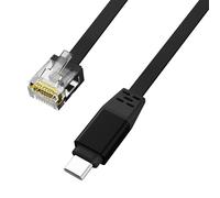 Adaptateur Ethernet RJ45 portable de type C - Solution de connexion réseau stable pour les jeux en streaming - Utilisation du convertisseur USB C vers Ethernet pour les voyages