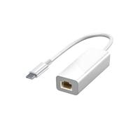 Adaptateur Ethernet RJ45 blanc pour Ordinateur Windows et Macbook, 1000 Mbps