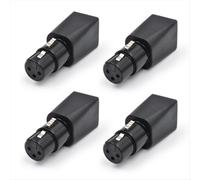 Adaptateur Ethernet RJ45 vers connecteur RJ45 femelle XLR 3 broches