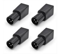 Adaptateur Ethernet RJ45 vers connecteur RJ45 mâle XLR 3 broches