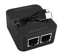 Adaptateur Ethernet Splitter Répartiteur Réseau Simultanée de Dispositifs Installation Facile Matériau Durable