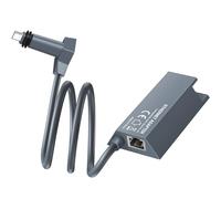 Adaptateur Ethernet Starlink, Adaptador Ethernet Starlink V2, kit Internet Starlink Satellite, adaptateur Starlink vers routeur WiFi RJ45, connexion réseau rapide et stable pour Starlink Gen 2