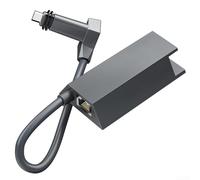 Adaptateur Ethernet Starlink pour version 2 pour kit satellite - Port LAN Gigabit pour routeur, configuration de câblage, faible latence, diffusion en continu, vidéoconférence, bureau à domicile
