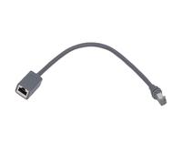 Adaptateur Ethernet tellite SPX à RJ45 1200 Mbps Connecteur de câble Internet à Haute Vitesse étanche RJ45 pour tellite rectangulaire avec matériau en cuivre Rouge en Caoutchouc
