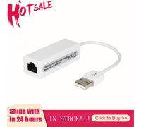 Adaptateur Ethernet USB 2.0 vers RJ45 Lan, carte réseau, pour PC Windows 10, Xiaomi Mi Box 3 S, nintendo Switch