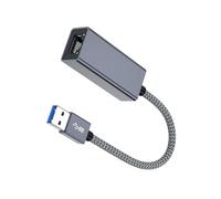 Adaptateur Ethernet USB 3.0 vers RJ45 de 1000 m pour améliorer le boîtier en alliage d'aluminium de connexion de câble de vitesse de l'appareil