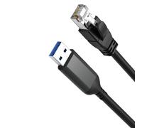 Adaptateur Ethernet USB 3.0 vers RJ45 Gigabit Ethernet - Connecteur réseau pour ordinateur portable et PC