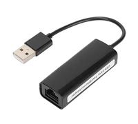 Adaptateur Ethernet USB, Adaptateur Réseau USB vers 10/100 Mbps Adaptateur LAN Filaire RJ45 pour pour Wii pour Wii U pour pour pour MacOS