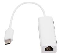 Adaptateur Ethernet USB-c Compact en Abs, sans Pilote, 10/100 Mbps