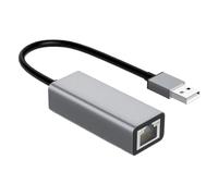 Adaptateur Ethernet USB Type C - Adaptateur réseau USB Type C | Adaptateur Ethernet haut débit pour une connexion stable | Adaptateur USB Type C pour une utilisation professionnelle, en voyage et en é