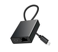 Adaptateur Ethernet Wowfast Compatible avec Fire TV Stick, Adaptateur réseau Ethernet Micro USB vers RJ45 Compatible avec Fire Stick 4K, Chromecast Google Home Mini et Autres clés TV en Streaming