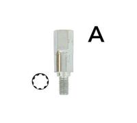 Adaptateur étoilé 9 dents - Se monte avec notre renvoi d'angle universel 1602042, élagueuse 1603093 et lamier universel 1801000