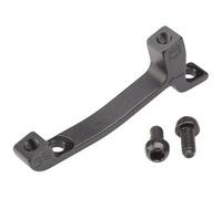 Adaptateur étrier avant/arrière Hayes PM/PM 220 mm/220 mm Noir