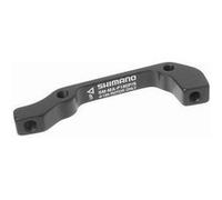 Adaptateur étrier avant Shimano Postmount > Standard Int 180mm - Noir - Vélo loisir noir G