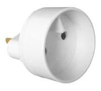 Adaptateur Euro vers USA blanc ZENITECH