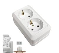 Adaptateur européen de l'Allemagne, Adaptateur de sortie internationale | Prise de voyage allemande AC 250V pour l'Europe | Prise de voyage de France étanche professionnelle en cuivre 16A