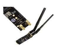 Adaptateur Extender M2 Bkey + SIM vers M.2 B Key pour carte module 3G 4G 5G, avec 2 antennes