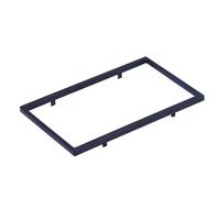 Adaptateur Façade Cadre Cadre Universel 2 Din 100 MM/3.94 Pouces, D'installation De Lecteur MP5 D'autoradio, Accessoire Multimédia D'intérieur D'automobile