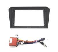Adaptateur Façade Cadre Fascia D'autoradio pour Mazda 3 pour Axela 2004-2008, Montage du Panneau De Tableau Bord, Plaque Frontale, Support Console Centrale