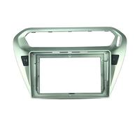 Adaptateur Façade Cadre pour Citron pour Elysee 2014-2018 2Din 9Pouces Installation D'autoradio DVD GPS Cadre Panneau Façade en Plastique Kit Montage Tableau Bord