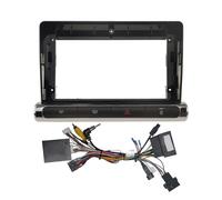 Adaptateur Façade D'autoradio Boîtier Canbus Kit Montage pour Tableau Bord Autoradio pour Citroen C3 2017 2018 2019 2020 2021 2022 2023(Full Set High)
