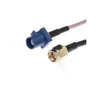Adaptateur Fakra C vers SMA mâle, câble d'extension d'antenne GPS RG316 Pigtail
