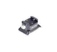 Adaptateur FALCAM F22 vers F38 sans vis pour connecter la Cage de la caméra à la Base à dégagement Rapide F38, Prise de Vue Verticale centrée, etc.