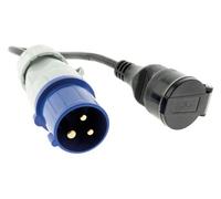 - Adaptateur femelle 16A 2P+T en mâle CEE17 - Bleu
