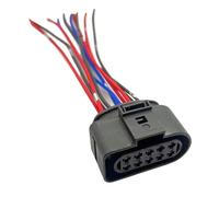 Adaptateur femelle caché for phare de voiture vers 10 broches avec prise mâle en queue de cochon, 1/5 jeux 1J0973835 1J0973735(Lavender,5 S)
