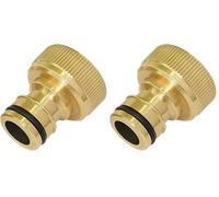 Adaptateur femelle rapide (grand débit) 20x27 (3/4") | Boutté (Lot de 2)