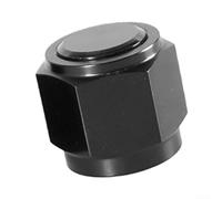 Adaptateur femelle réutilisable en aluminium pour applications de blocage sécurisées avec design anti-fuite et ingénierie précise (AN8)