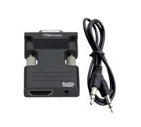 Adaptateur Féminin Masculin À VGA - Plug De Connecteur Visuel, Adappter Du Signal D'interface | Convertisseur De Câble D'affichage Multiport, Périphérique De Pont De Sortie De L'ordinateur Pour L'ampl