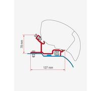 Adaptateur Fiamma Fiat Ducato / Citroën Jumper / Peugeot Boxer - H3