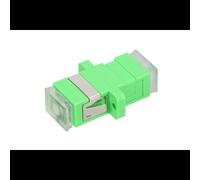 Adaptateur fibre optique Extralink SC/APC Simplex Monomode avec capuchons de protection transparents
