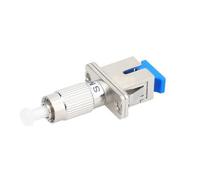 Adaptateur Fibre Optique SC/St/FC/LC - Connecteur Hybride SM 9/125 Femelle vers mâle monomode/multimode for Une Mise en réseau fiable(FC-SC SM)