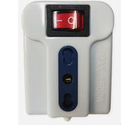Adaptateur fiche multi prise avec interrupteur lumineux S11 16A 2P+T 3 prise bipas P17/11 16A/10A 2P+T