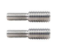 Adaptateur fileté métrique de réduction M10*20 à M12*20, lot de 2 goujons filetés à double extrémité en acier inoxydable pour construction, meubles, automobile - TopHomer
