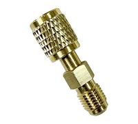 Adaptateur fileté pour bouteilles de réfrigérant - Adaptateur pour systèmes de réfrigération AC, connecteur de 6 mm avec raccord rapide inverse pour systèmes et pompes à chaleur