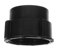 Adaptateur Fin pour Ibc Gros 75mm Conteneur vers Filetage 2 Pouces | Plastique Noir, Joint en Caoutchouc Épaissi, pour Pipelines Liquides et Tuyaux, Étanchéité Fiable