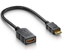Adaptateur Flexi HDMI Type A femelle - mini HDMI Type C mâle pour une connexion flexible