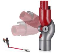 Adaptateur Flexible Compatible avec Aspirateurs Dyson V7, V8, V10, V11, V15, Adaptateur Inférieur Adaptateur Flexible à Fermeture Rapide, Outil Nettoyage à Faible Portée pour Zones Difficiles d'Accès