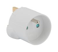 Zenitech Adaptateur France/Royaume‑Uni Blanc