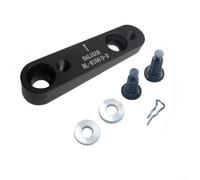 Adaptateur Frein Arrière Vélo Route 160mm Flat Mount | Alliage aluminium pour robuste, conversion 140-160mm, montage arrière, compatible flat mount, mat