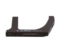 Adaptateur frein avant Clarks Cycle Systems Flat Mount Post Mount Noir