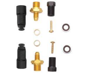 Adaptateur frein Jagwire Pro Quick-Fit 0-degree Tektro® Noir