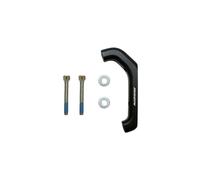 Adaptateur frein Massi Flatmount>Postmount 160 Noir