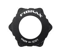 Adaptateur frein VTT à disque transforme fixation disque en 6 trous pour tous axe Fibrax Shimano Centerlock Noir