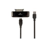 Adaptateur Gembird AUS3-02 USB 3.0 vers SATA 2.5" GoFlex Compatible, Chipset JMS578, Noir, 79x37x14mm, Support HDD/SSD toute capacité.
